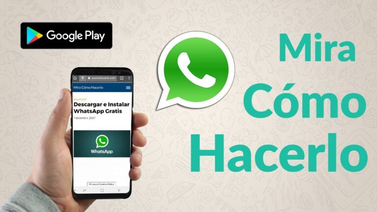¿Cómo descargar WhatsApp gratis y rápido?